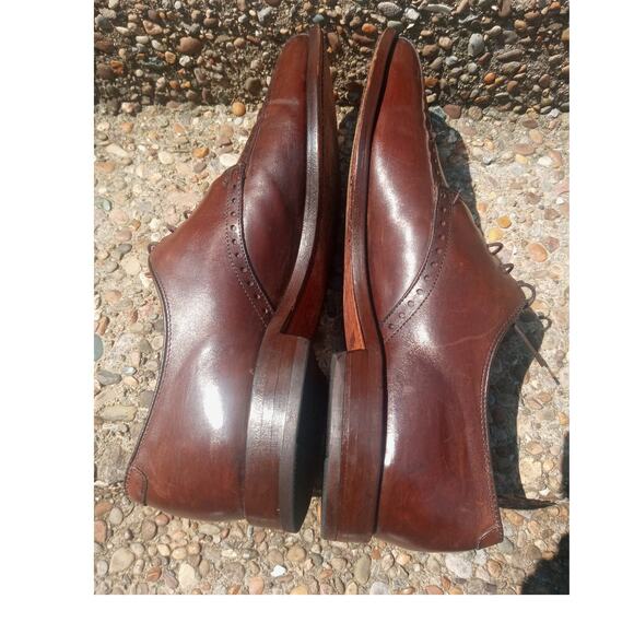 Allen Edmond Brown Bicycle Toe Oxfords -Size 11.5 B / Style # 10434 - Picture 6 of 10
